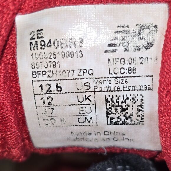 New Balance 940v3 Mens's Size 12.5 2E Blue Running Shoes (M940BR3) - Picture 9 of 9